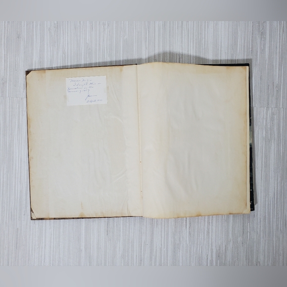 Vintage 1956 Holy Bible Olive Wood Cover King James Jeruslaem Bible - Picture 11 of 16